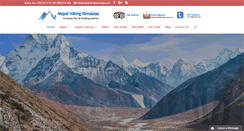 Desktop Screenshot of nepalhikinghimalaya.com